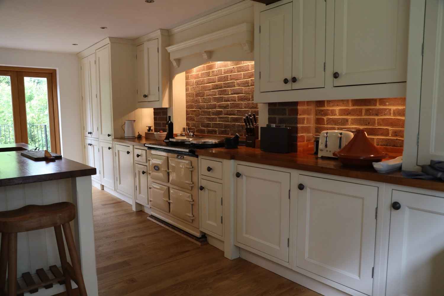 Beautiful Shaker kitchen, complete with AGA